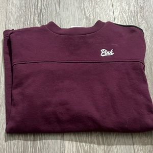 Victoria’s Secret pink crewneck. Oversized. XS